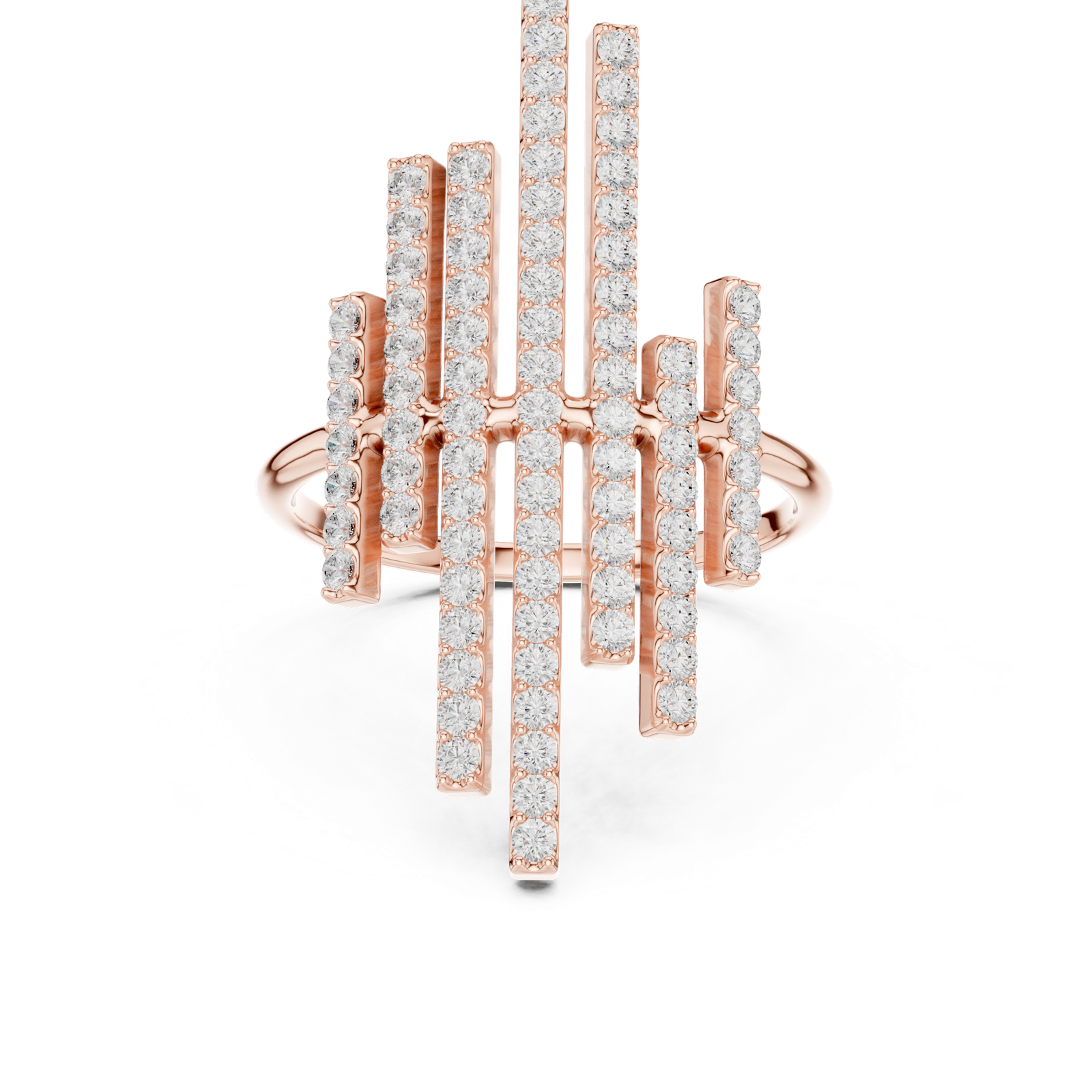 Gold Ring SBWR(38), Rose Gold, view 4