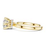 Gold Ring DDLR-176, Yellow Gold, view 3