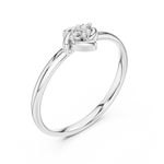 Gold Ring 1 (387), White Gold, view 2