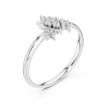 Gold Ring 1 (432), White Gold, view 2