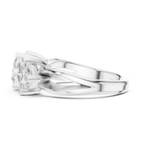 Gold Ring DDLR-488, White Gold, view 3
