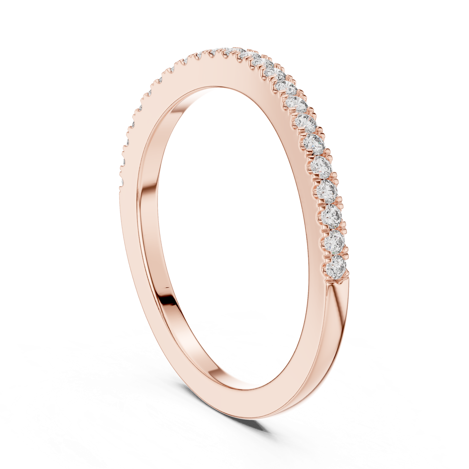 Gold Ring DDLR-048, Rose Gold