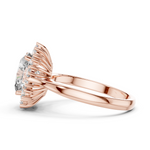 Gold Ring L03-1216, Yellow Gold, view 50