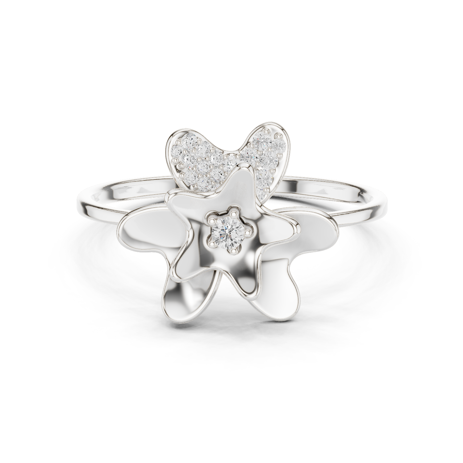 Gold Ring 1 (118), White Gold