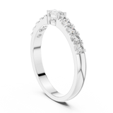 Gold Ring HLR-110, White Gold