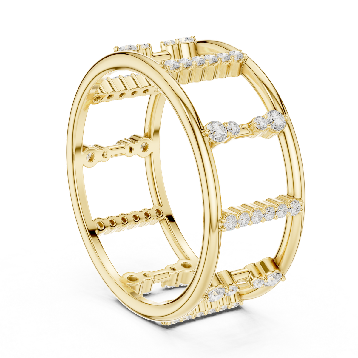 Gold Ring SBWR(48), Yellow Gold, view 1