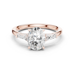 Gold Ring DDLR-287, Rose Gold