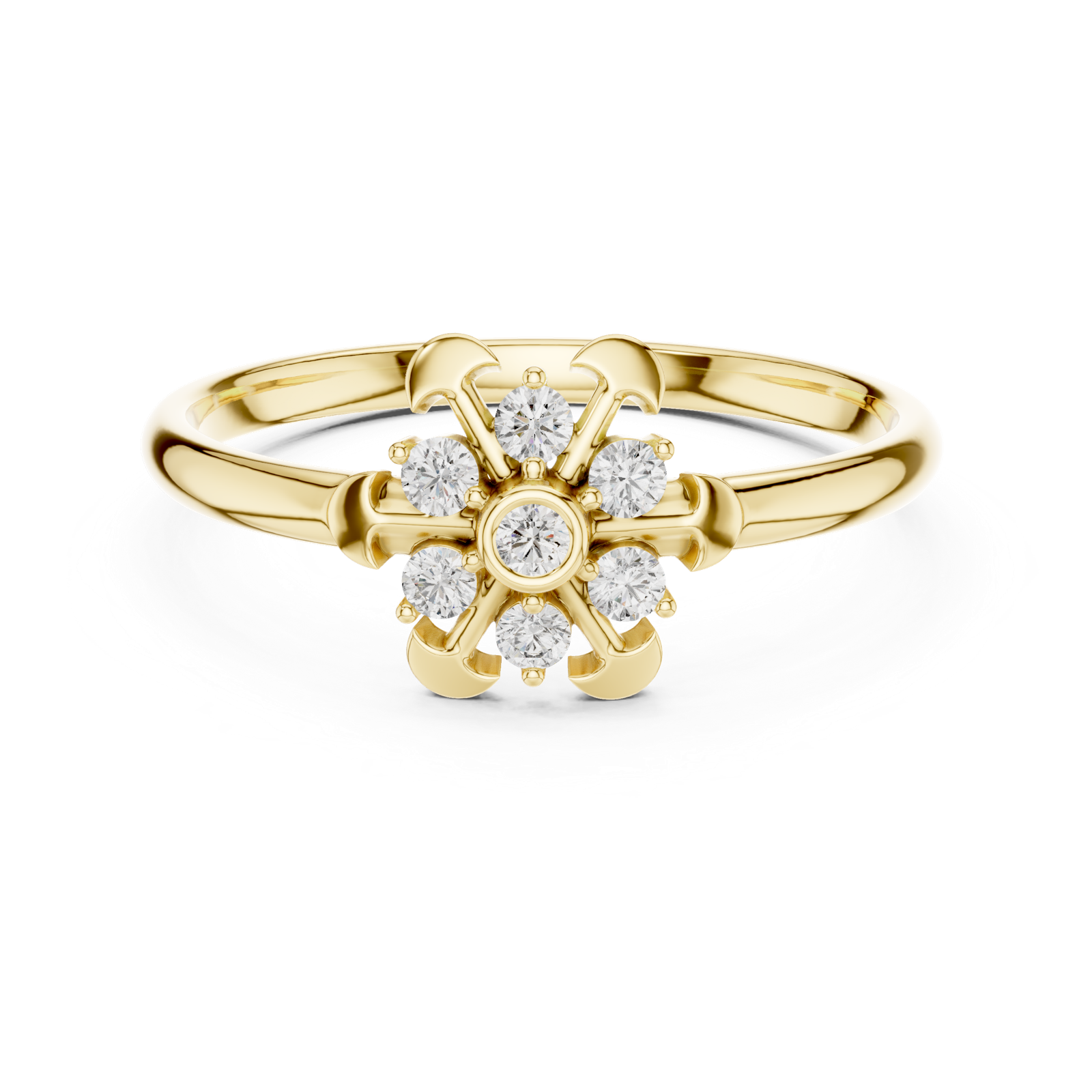 Gold Ring 1 (286), Yellow Gold, view 4