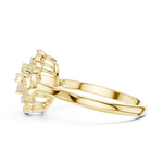 Gold Ring DDLR-786, Yellow Gold, view 3