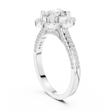 Gold Ring DDLR-415, White Gold