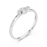 Gold Ring 1 (392), White Gold, view 2