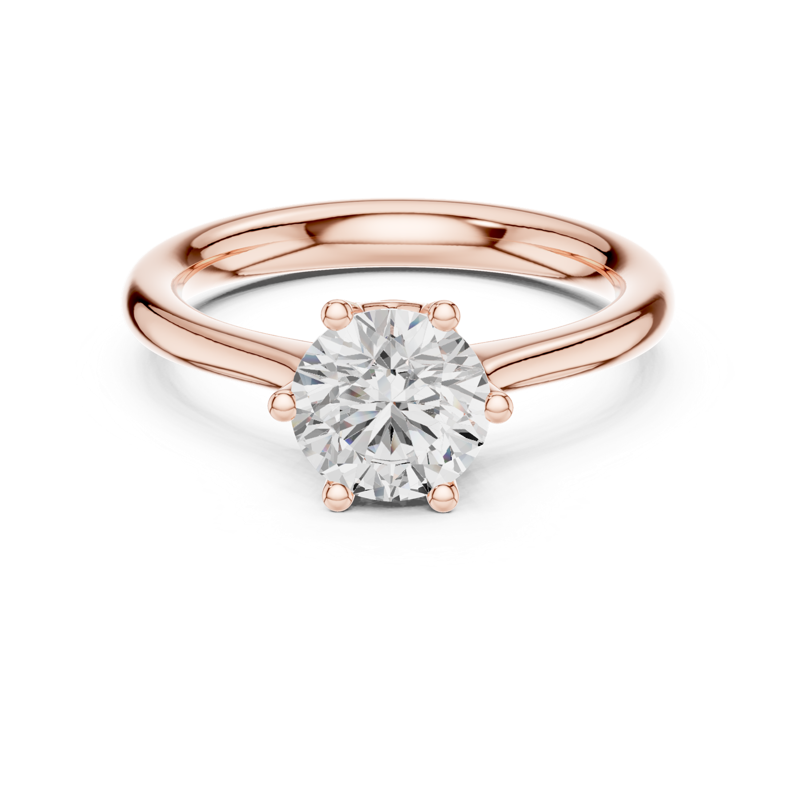 Gold Ring DDLR-559, Rose Gold