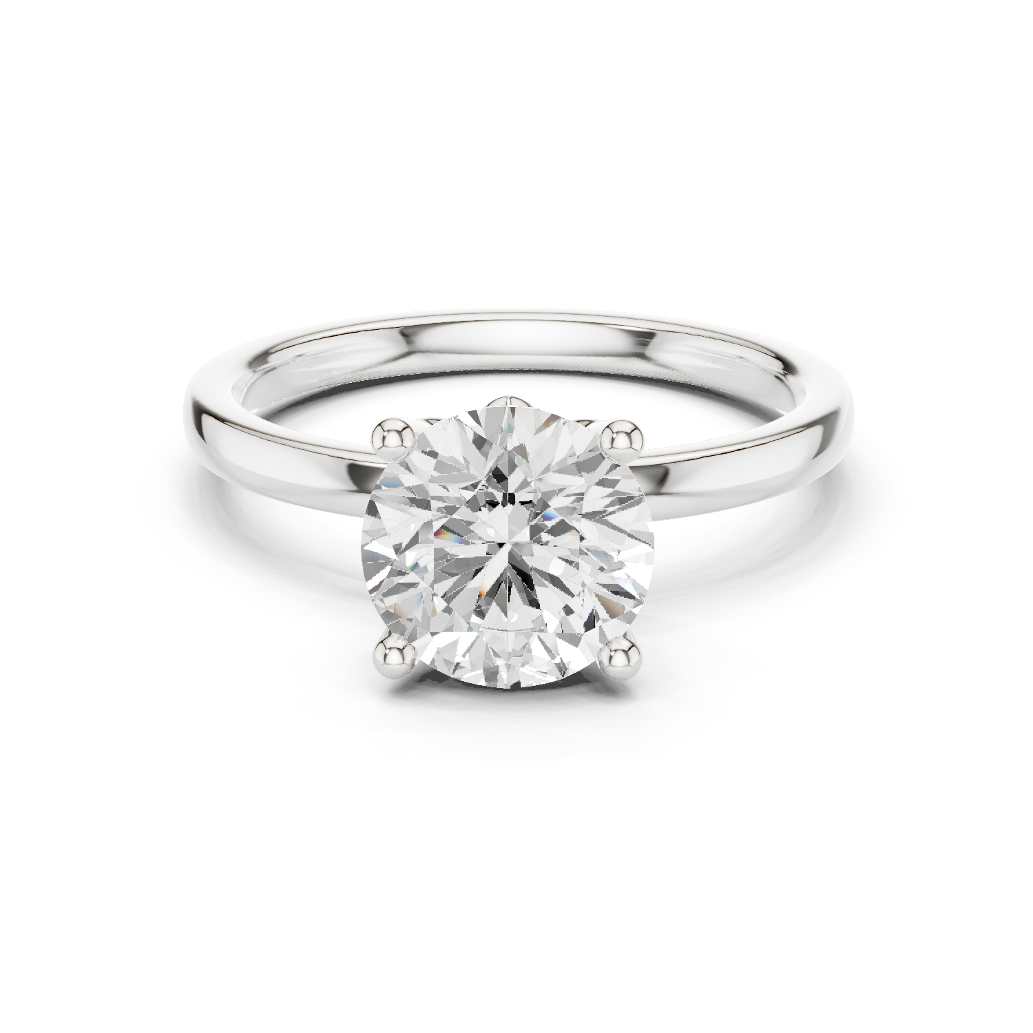 Gold Ring DDLR-847, White Gold
