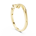 Gold Ring DDLR-811, Yellow Gold, view 1