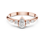 Gold Ring HLR-91, Rose Gold, view 4