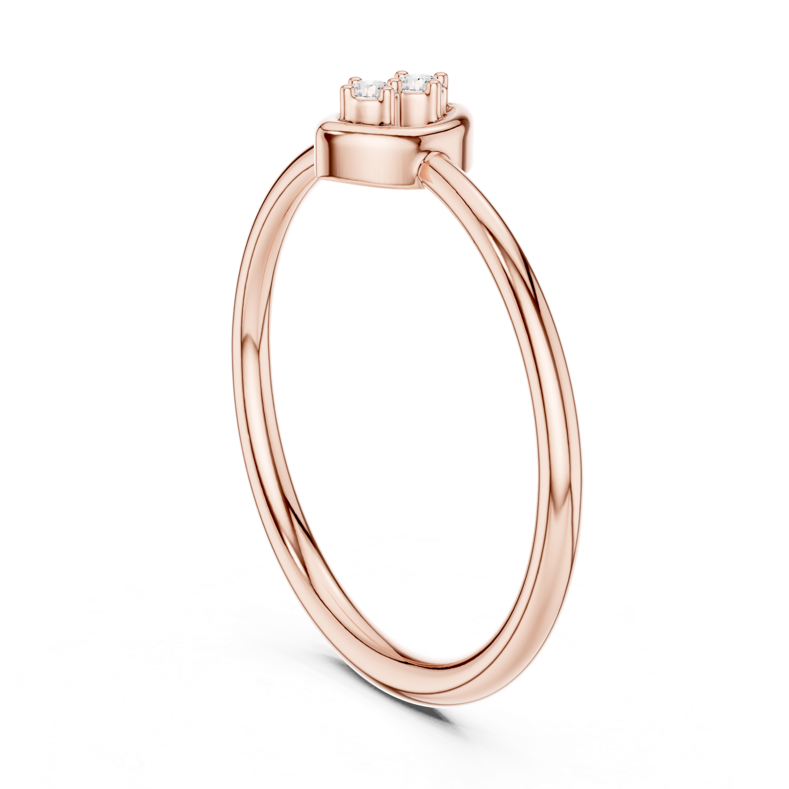 Gold Ring LR-01 (96), Rose Gold