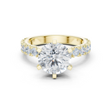 Gold Ring DDLR-722, Yellow Gold