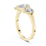 Gold Ring DDLR-1089, Yellow Gold, view 1