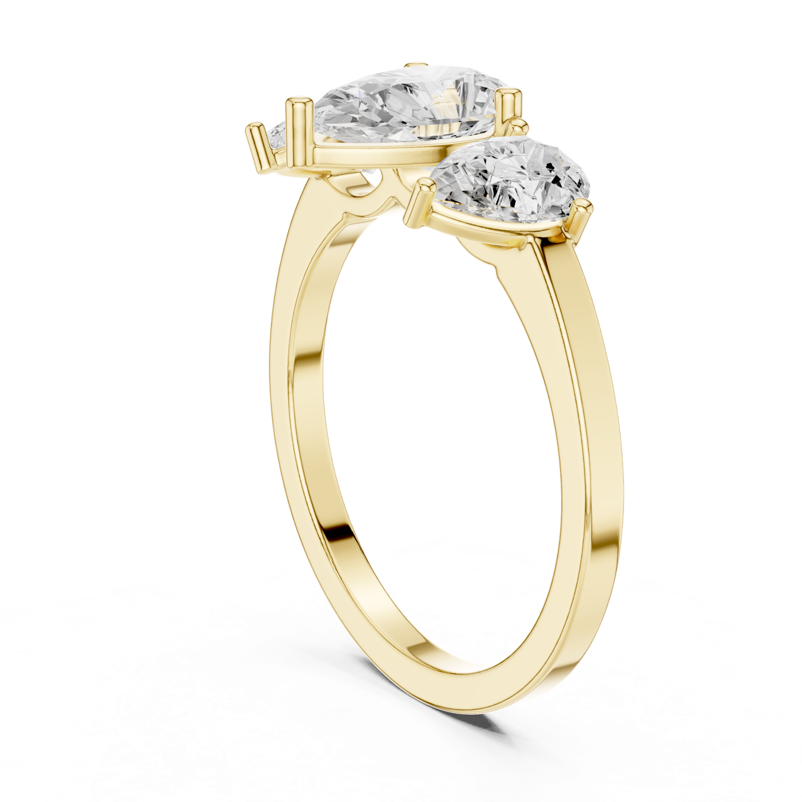 Gold Ring DDLR-1089, Yellow Gold, view 1