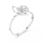 Gold Ring 1 (215), White Gold, view 2