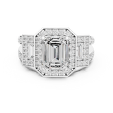 Gold Ring DDLR-266, White Gold, view 4
