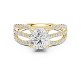 Gold Ring DDLR-676, Yellow Gold, view 4
