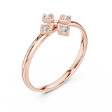 Gold Ring Ledis Ring, Rose Gold, view 2