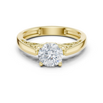 Gold Ring DDLR-815, Yellow Gold