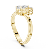 Gold Ring DDLR-506, Yellow Gold