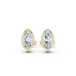 Gold Jewelry DDER-001, Marquise center stone, Yellow Gold