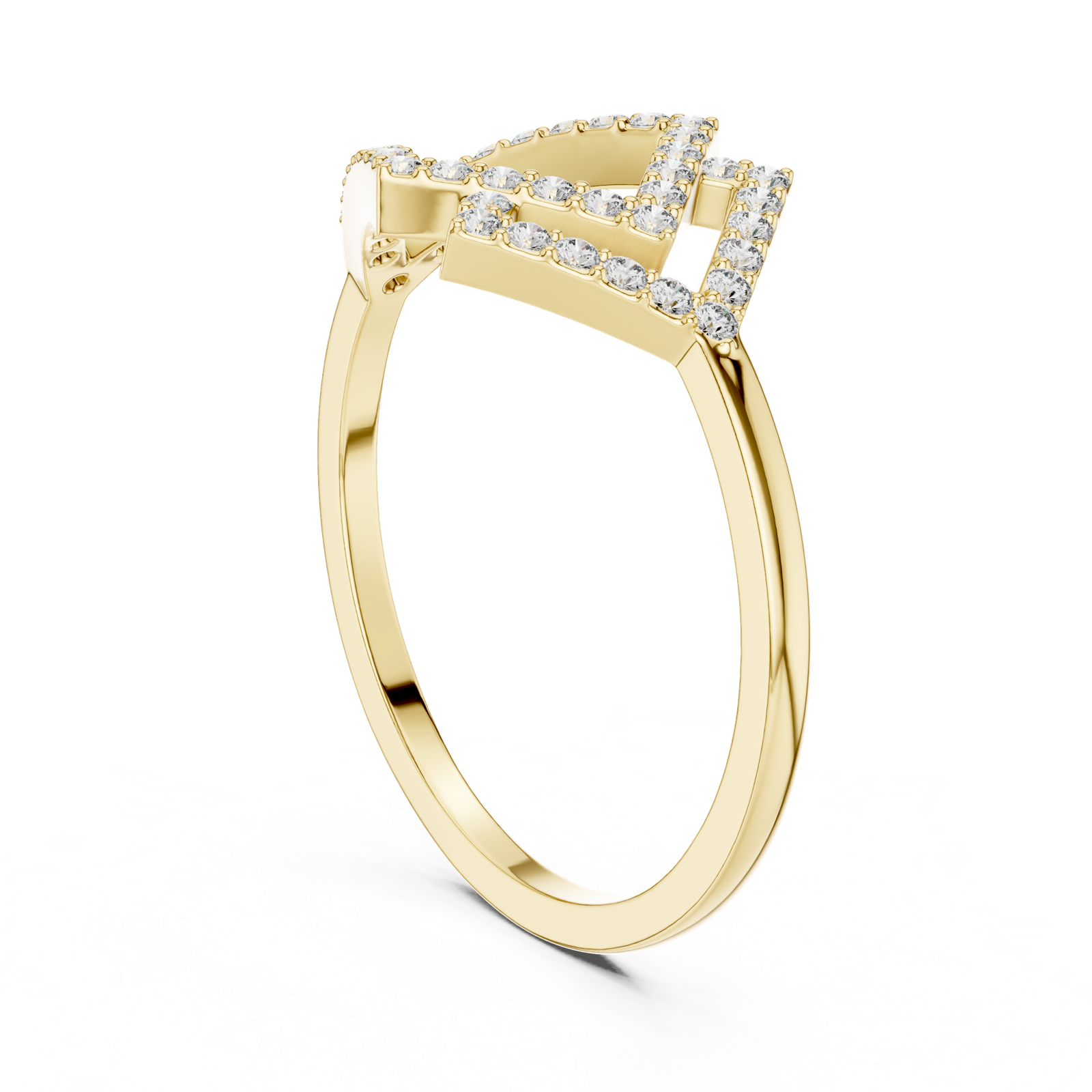 Gold Ring DR-6315, Yellow Gold