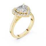 Gold Ring DDLR-360, Yellow Gold, view 2