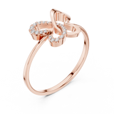 Gold Ring 1 (240), Rose Gold, view 2