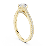 Gold Ring LR-0312, Yellow Gold, view 1