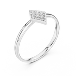 Gold Ring 1 (259), White Gold, view 2