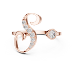 Gold Ring SBWR(29), Rose Gold, view 4