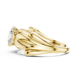 Gold Ring DDLR-828, Yellow Gold, view 3