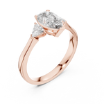 Gold Ring 00001L (26), Rose Gold, view 2