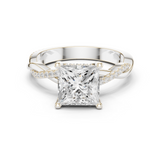 Gold Ring DDLR-883, White Gold