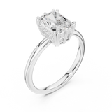 Gold Ring DDLR-930, White Gold, view 2