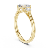 Gold Ring DDLR-724, Yellow Gold, view 1
