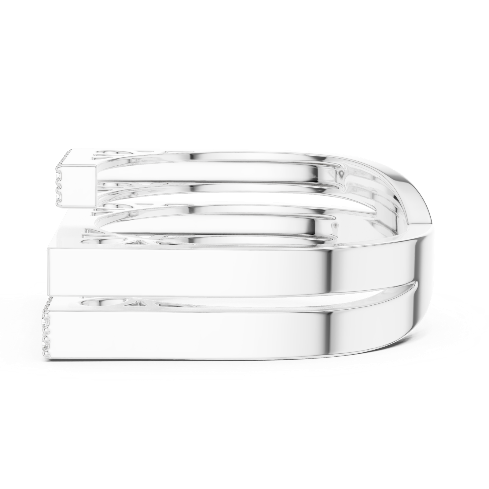Gold Ring SBWR(32), White Gold, view 3