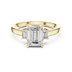 Gold Ring DDLR-868, Yellow Gold, view 4