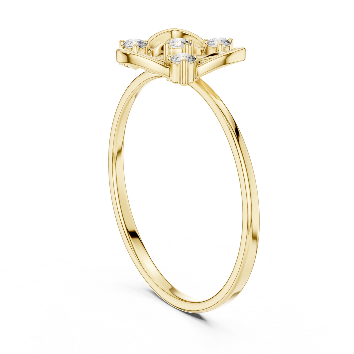 Gold Ring 1 (152), Yellow Gold, view 1