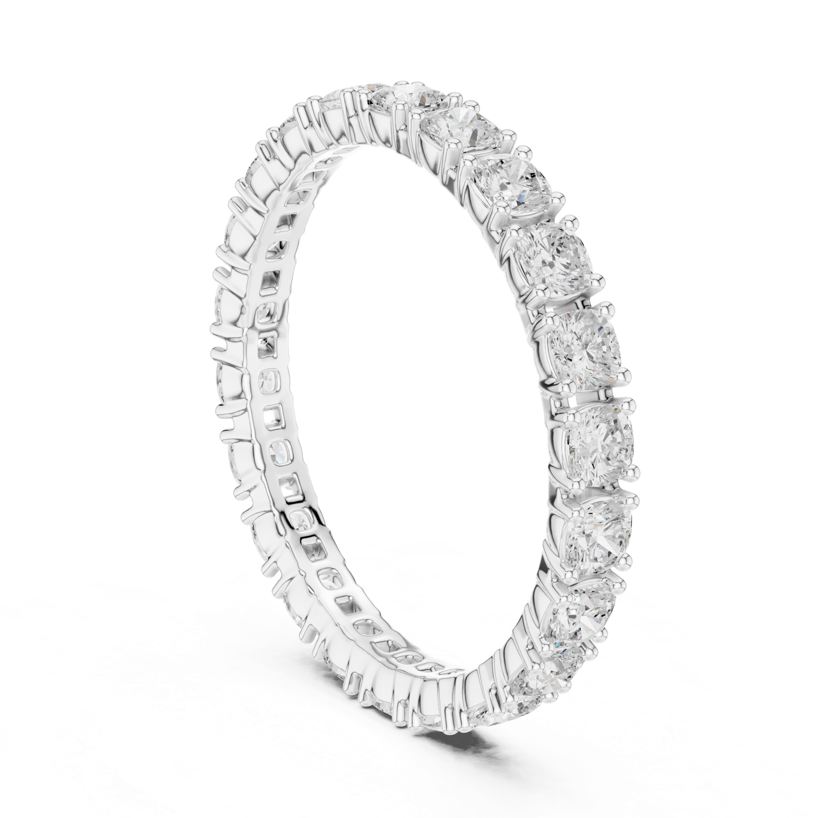 Gold Ring DDLR-623, White Gold