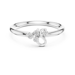 Gold Ring 1 (360), White Gold, view 4