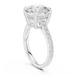 Gold Ring DDLR-1030, White Gold