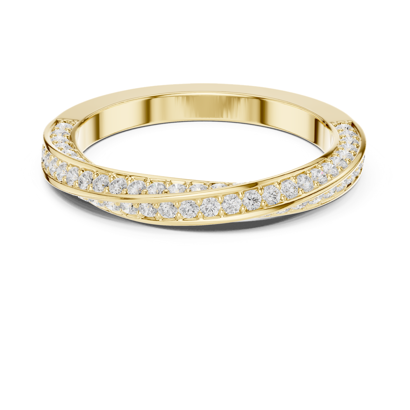 Gold Ring DDLR-377, Yellow Gold, view 4