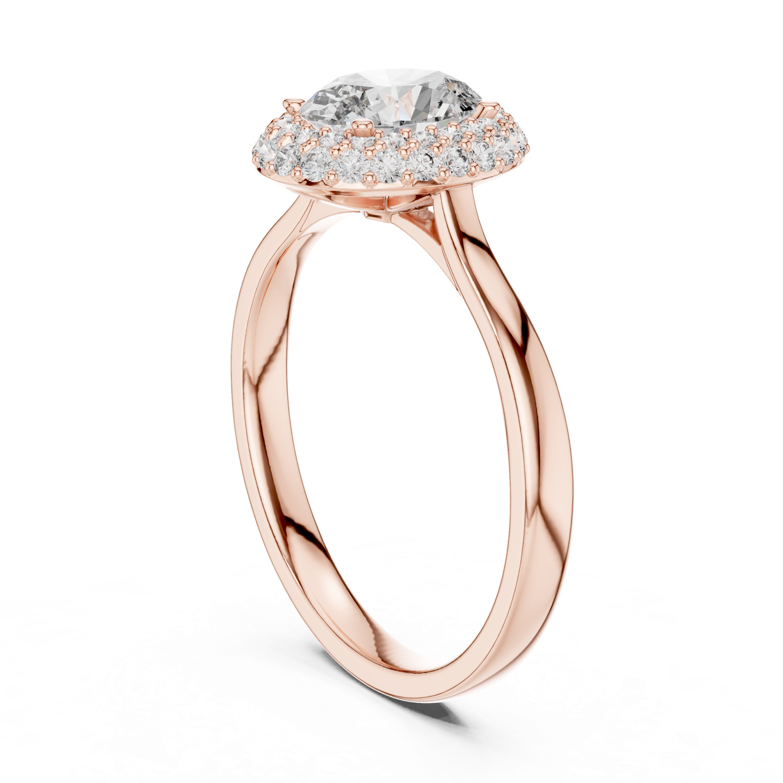 Gold Ring 00001L (14), Rose Gold, view 1