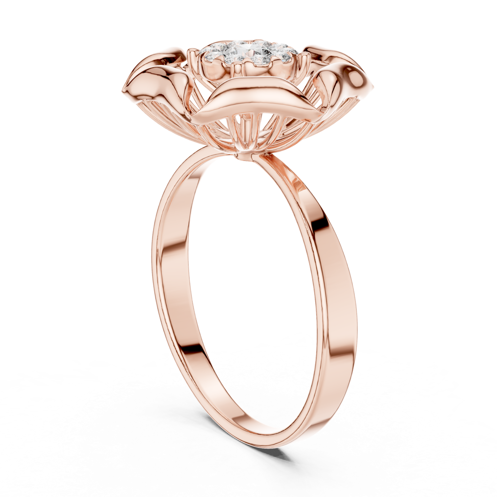 Gold Ring 1 (203), Rose Gold